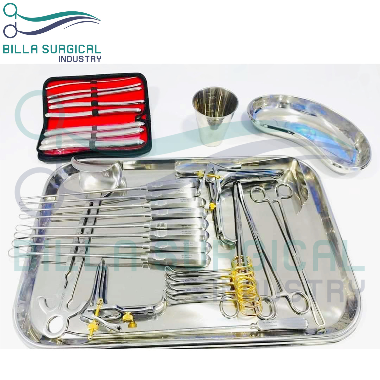 Dilation and Curettage D&C Instruments Set