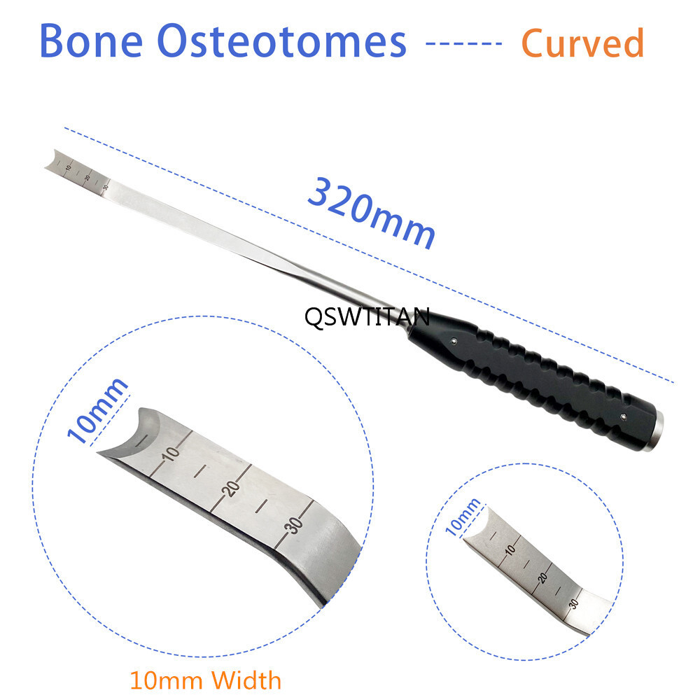 Osteotomes Chisels Bone Knife Orthopedic Veterinary Surgical Instruments
