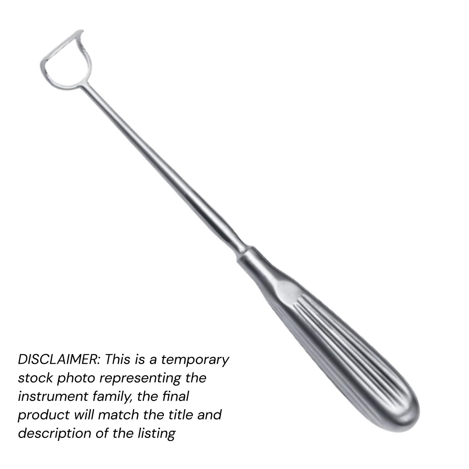 Barnhill Adenoid Curette 8.5″ Sz 4 (19 mm) Stainles Volaris Economy
