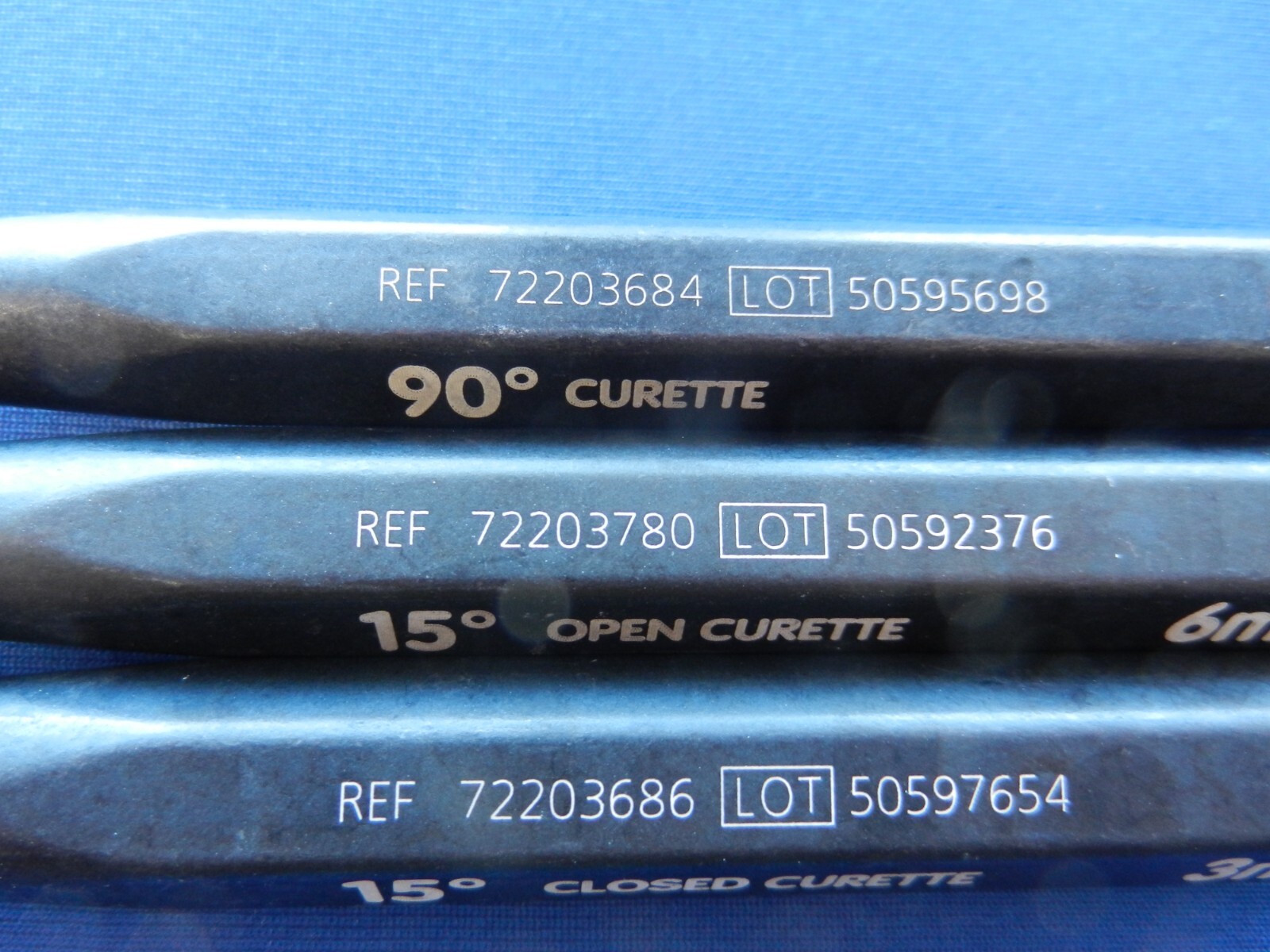 E4659 Smith & Nephew Arthroscopic Curette Pick & Osteotome Set of 7