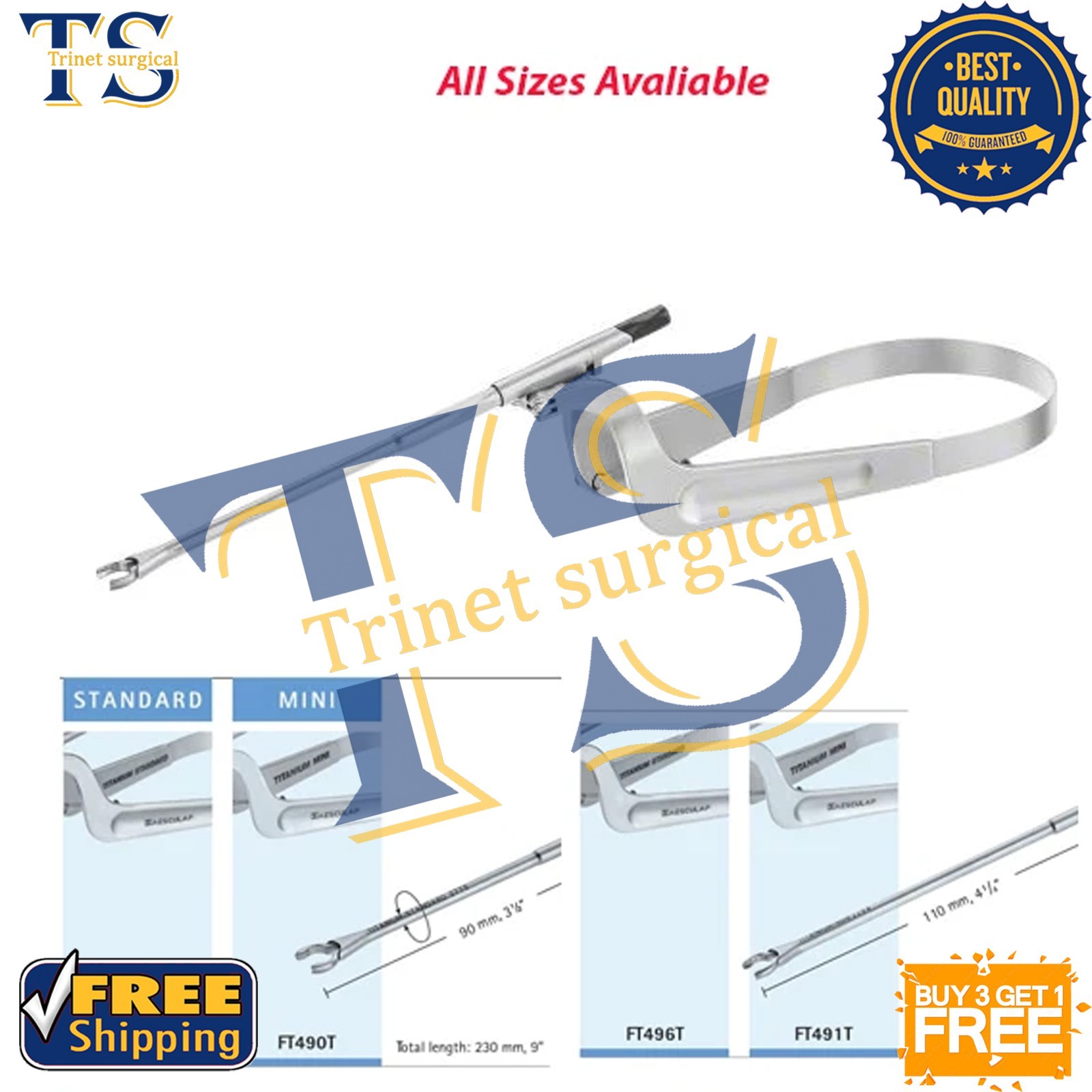 MICRO XS Clips Applier Titanium Clips neurosurgery surgical instruments