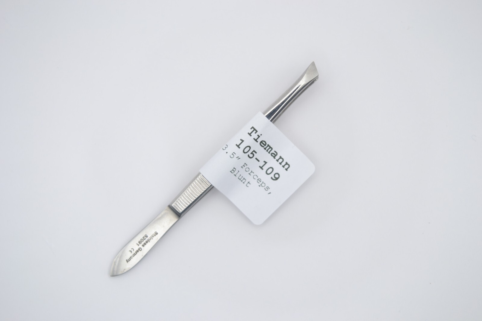 George Tiemann #105-109 Bergh Forceps, Regular, Fine, Serrated, Stainless