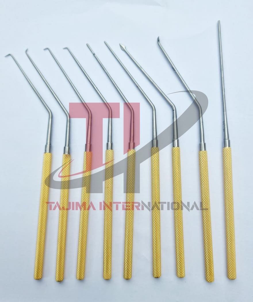 Stapedectomy Instruments Set Of 9 Instruments For Ear ENT Otology Surgery