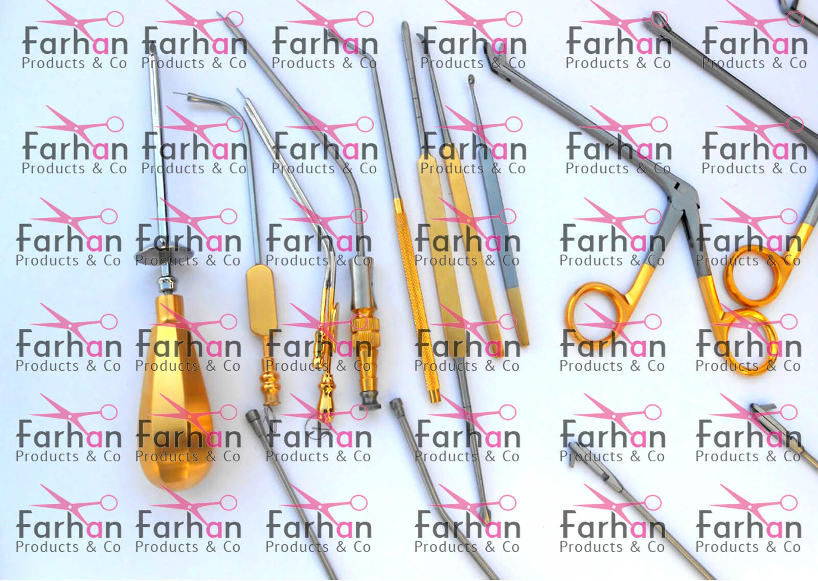 Fess Instruments Set Endoscopic Sinus Surgery ENT Instrument