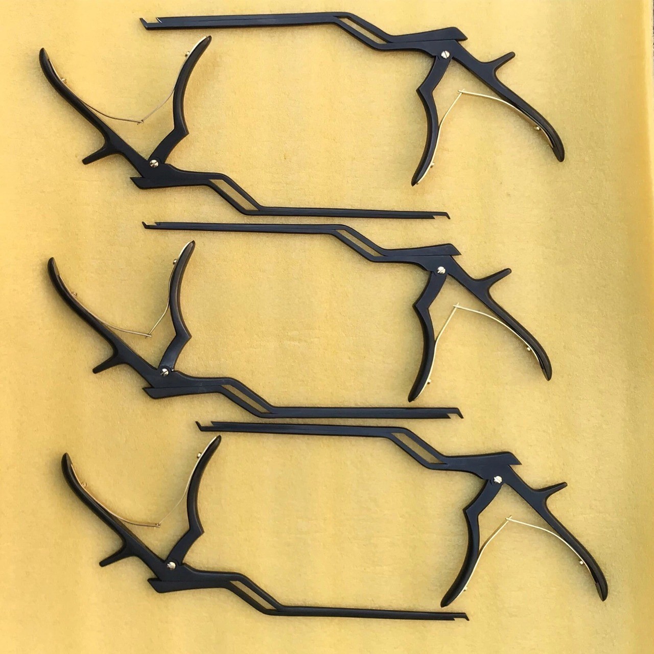Kerrison Bayonet Bone Spine Rongeur, German Orthopedic Instruments Set of 6 Pcs