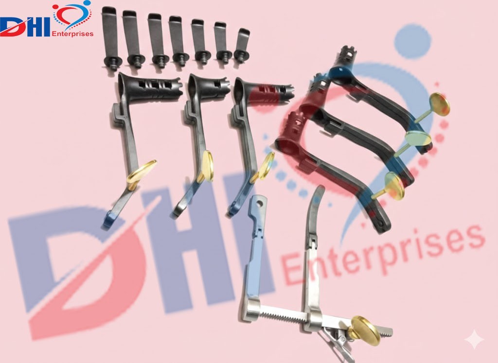 Caspar Micro Lumbar Discectomy Retractor Set of Spinal Surgery Instruments DHI