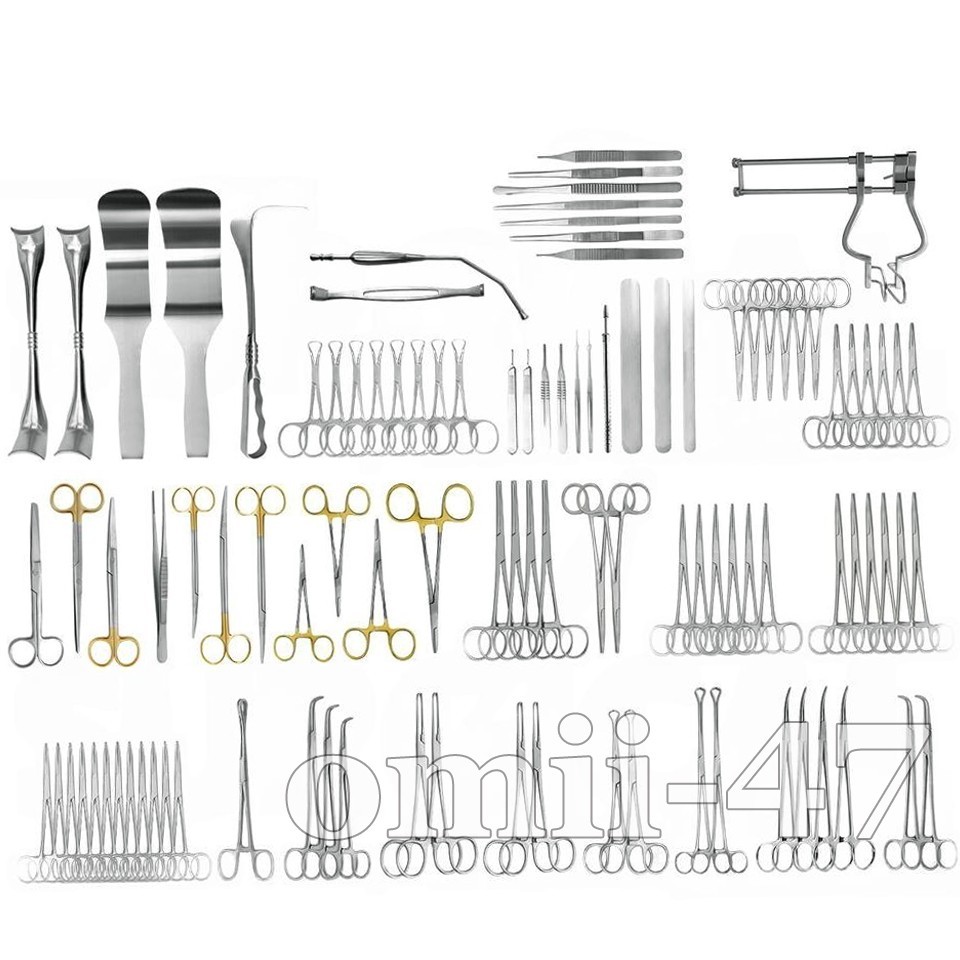 TC 104 Pcs Basic Laparotomy Set Surgical Surgery Abdominal Instruments