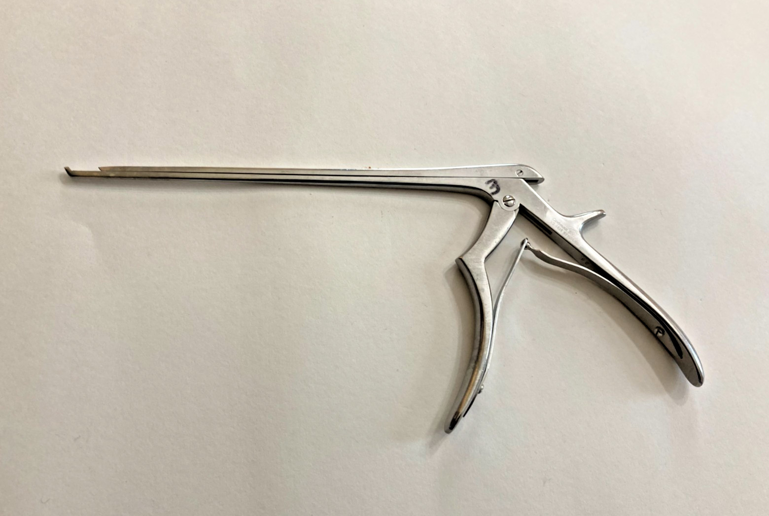 Codman Lumbar Kerrison Rongeur 40° Up Shaft 8’’ 3mm Small Bite Instrument