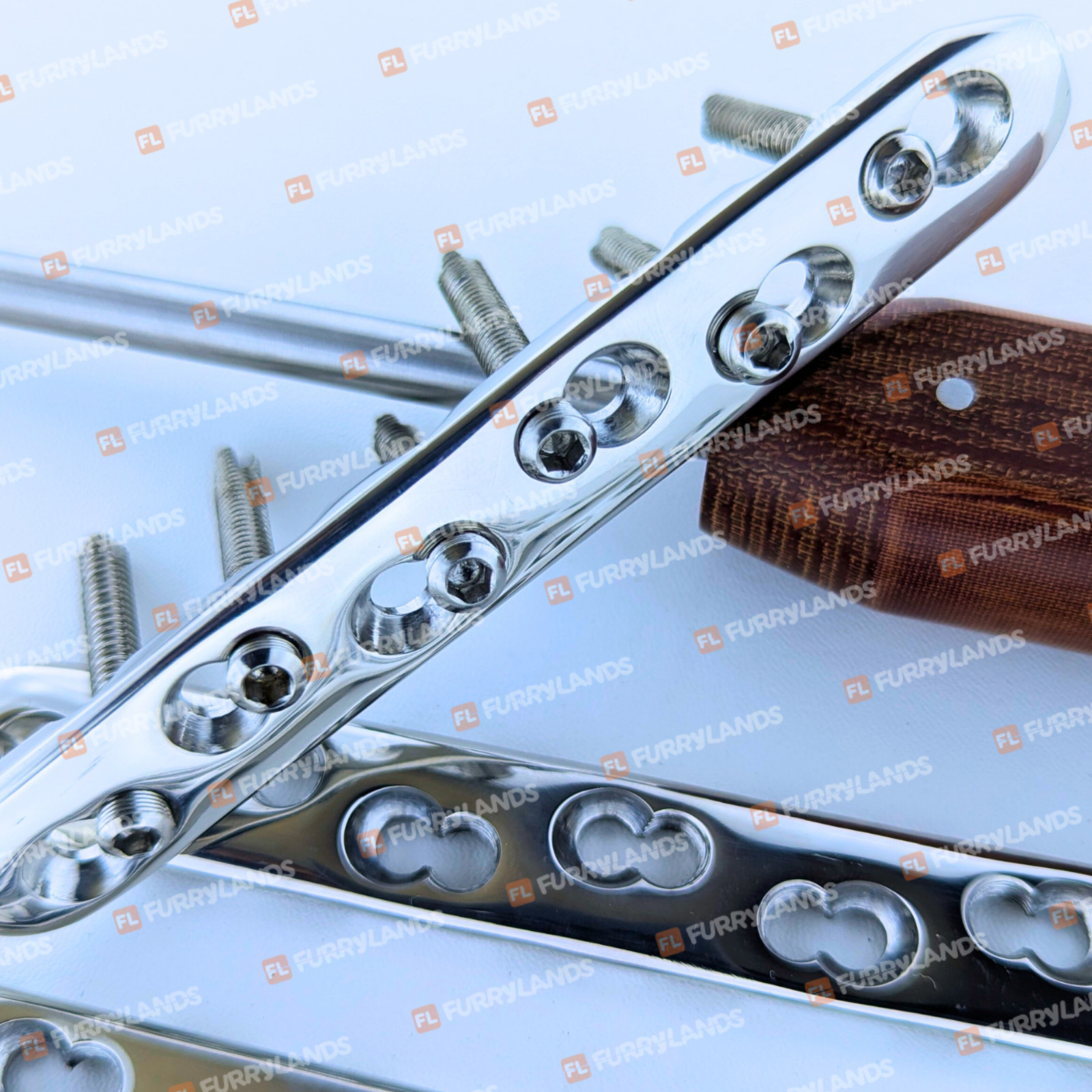 Broad Locking Plates 5-14 Hole & Self Tapping Screws 117 PCS Set SS 316-L