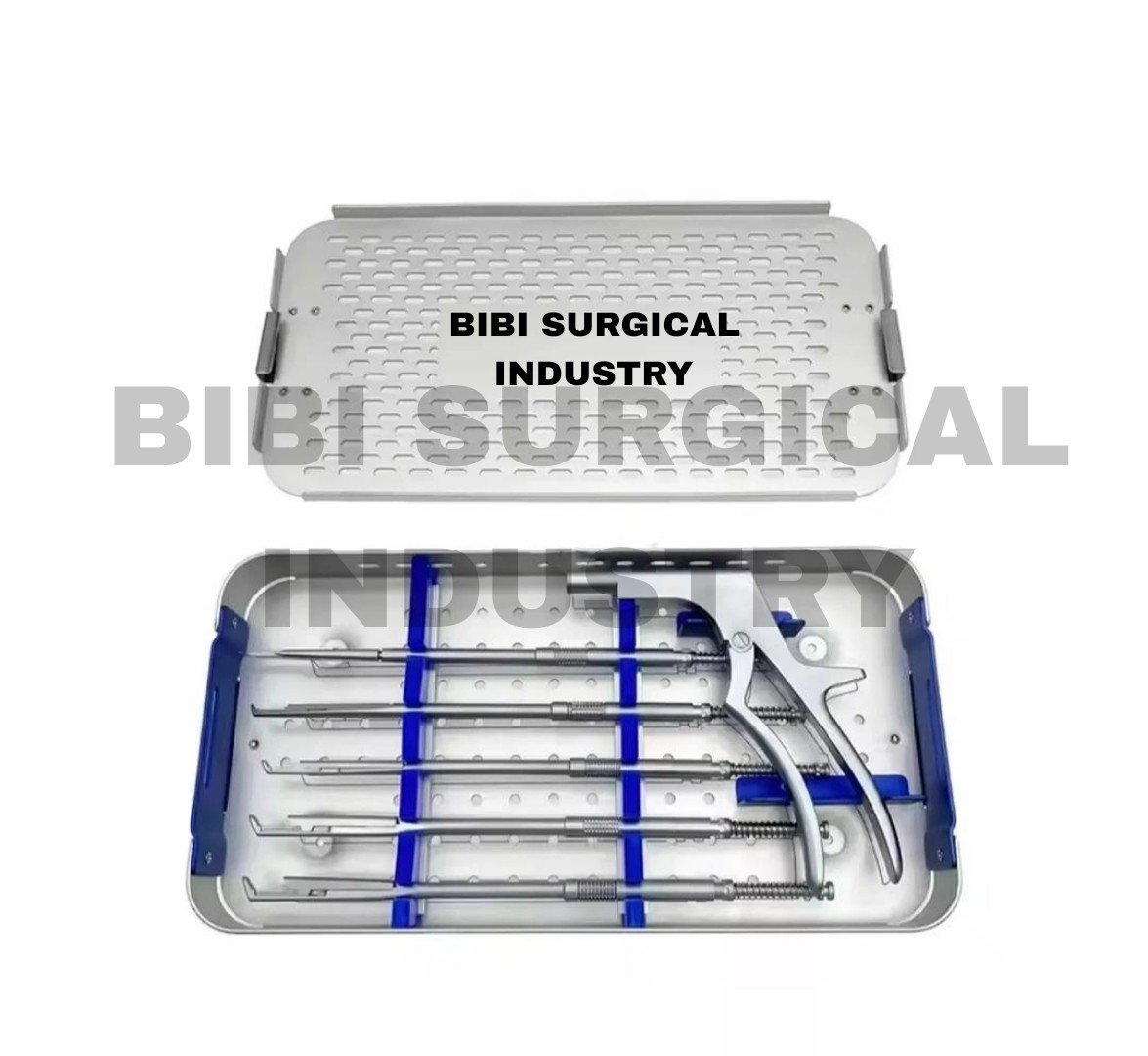 Interlaminar Kerrison Rotating Rongeur Set Spine Surgery Orthopedic Instruments