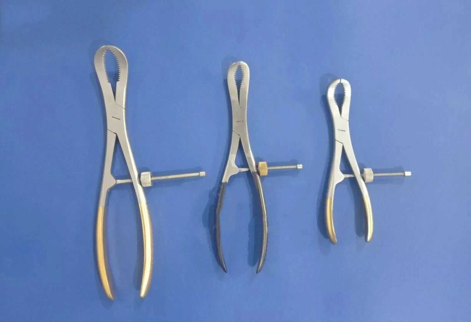 Bone Reduction Holding Forceps Orthopedics Surgical Instruments 3 PCS Grade A+