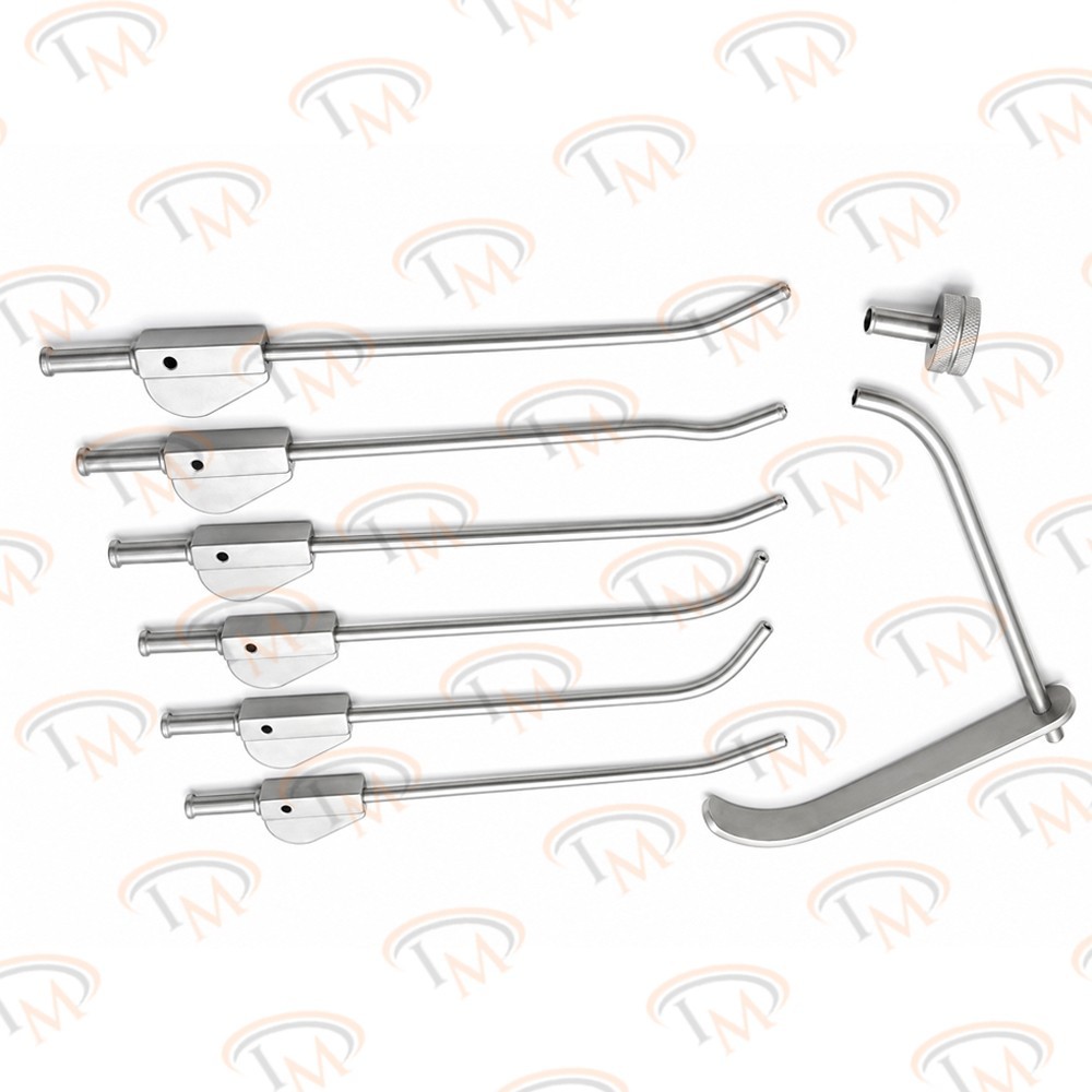 Meniscus Suture Instrument Set Arthroscopy Wire Thread Passing Set Of 8Pcs