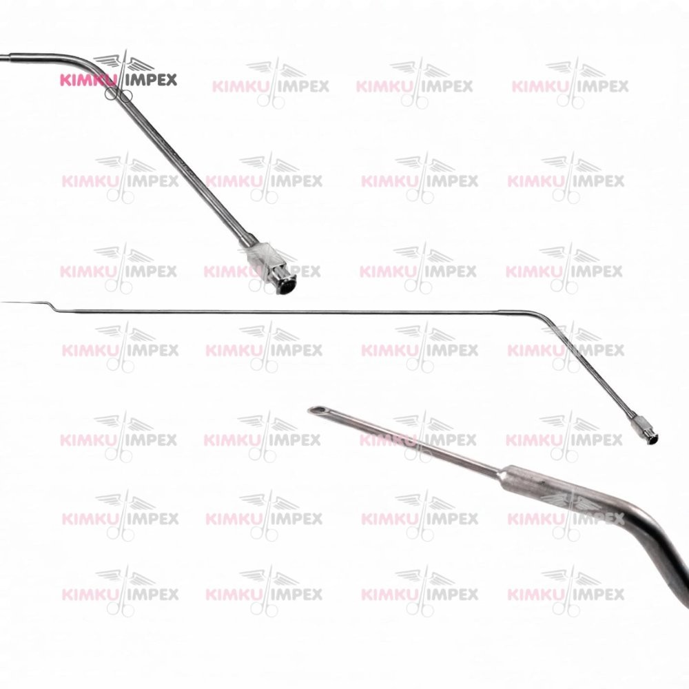 6 pc Kleinsasser Laryngeal Injection Needle 13″ Bayonet End 260mm , 0.5MM ENT