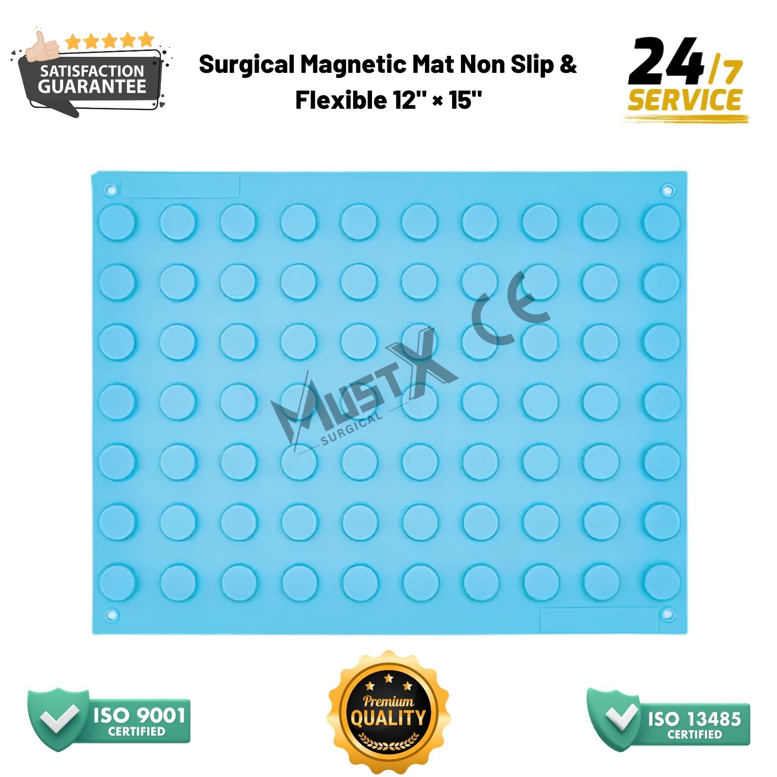 Autoclavable Surgical Magnetic Mat Non Slip & Flexible, MAGNETIC MAT