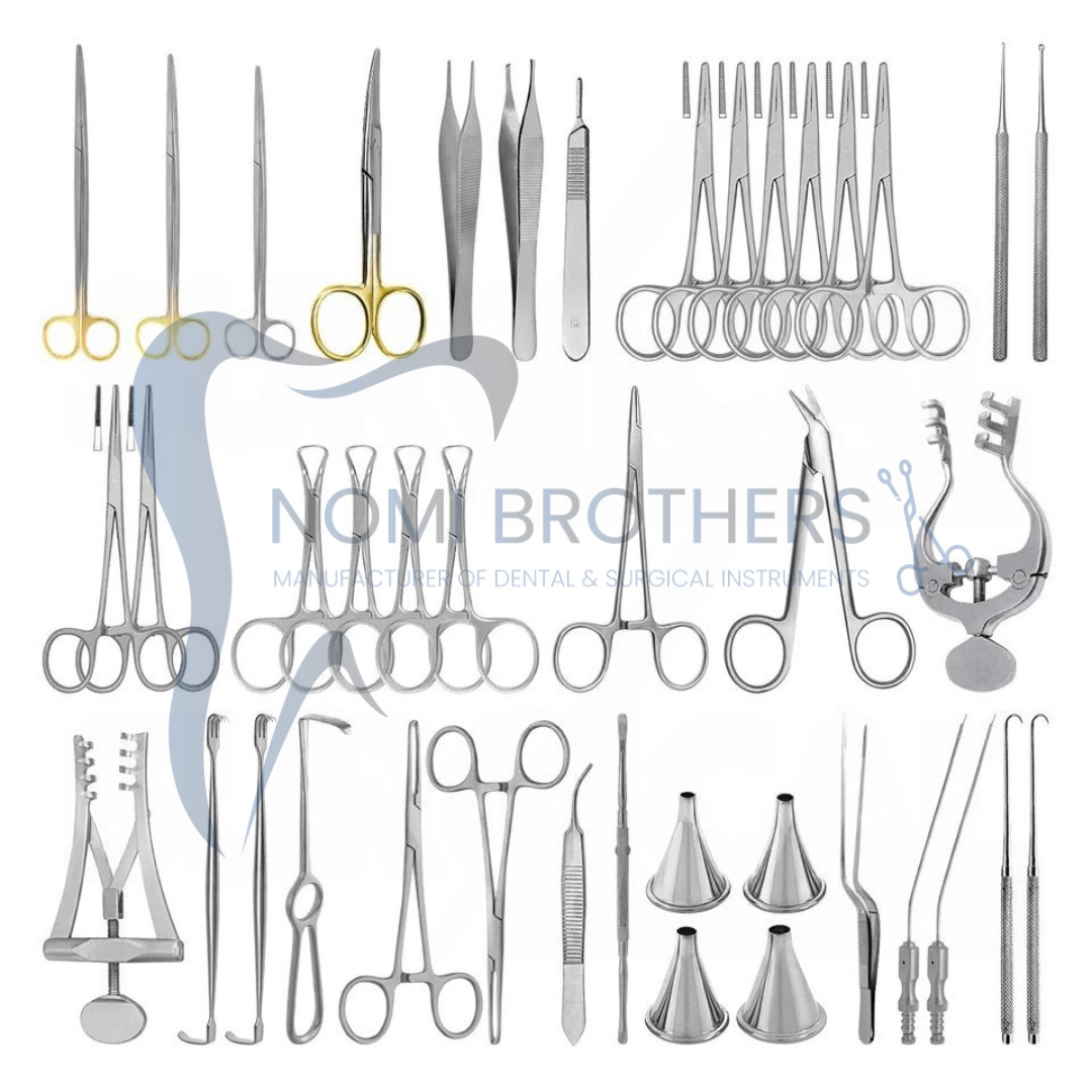 ENT Surgery Kit 41 Pcs – Ear Instruments Set Medical Surgical Stainless