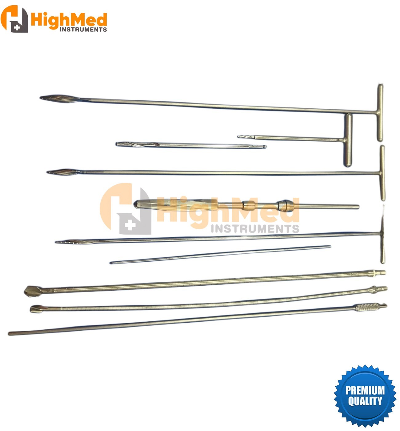 Miscellaneous Orthopedic Surgical Instruments And Pieces lot Of 10