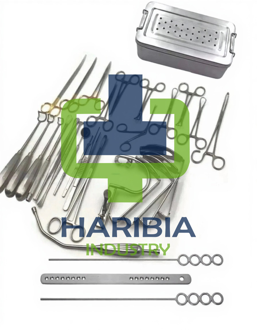 Tonsillectomy and Adenoidectomy 30 pcs kit Surgical Instrument Set with Box