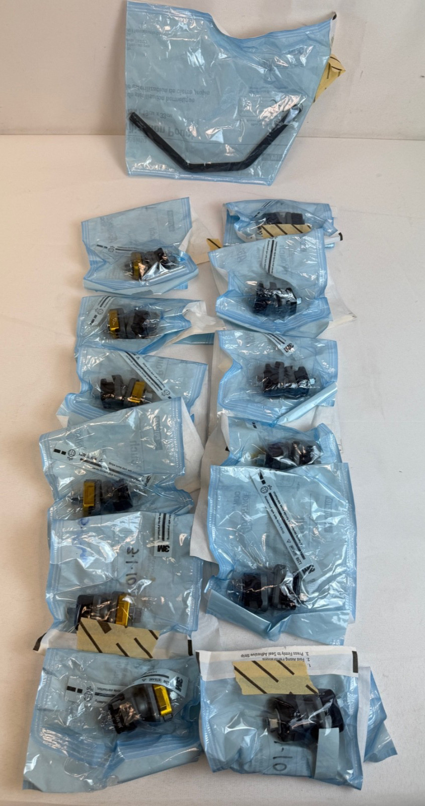 Set of 13 Smith & Nephew Jet-X External Fixation Clamps & Rod Mr Safe Orthopedic
