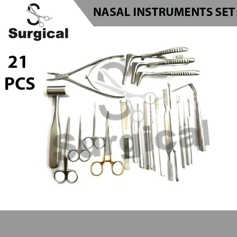 Nasal Instruments Rhinoplasty Set 21 PCS Plastic Surgery Surgical Instruments