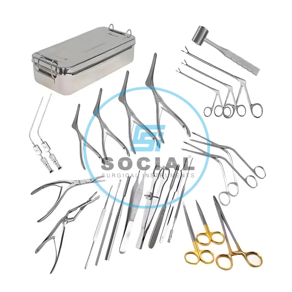 Septoplasty Septum Nasal Surgery Set ENT Surgical Instruments