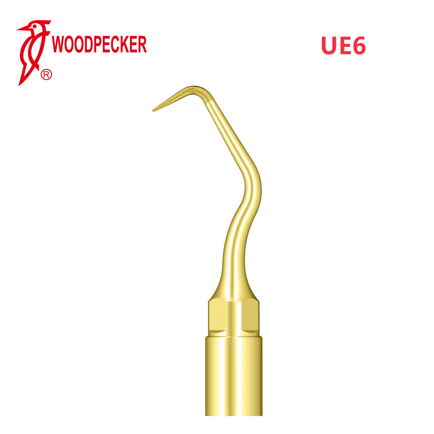 Woodpecker Dental Piezo Ultrasonic Bone Surgery Tip UE6 Fit US-II LED Surgery