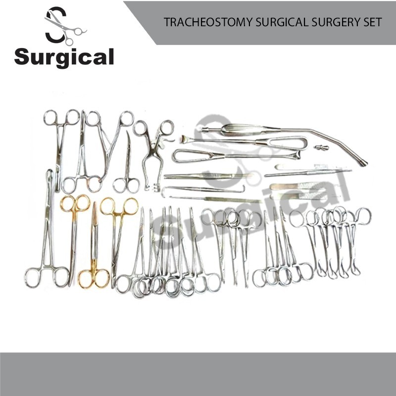 Tracheostomy Surgical Instruments Set 32 Pcs Orthopedic Surgery
