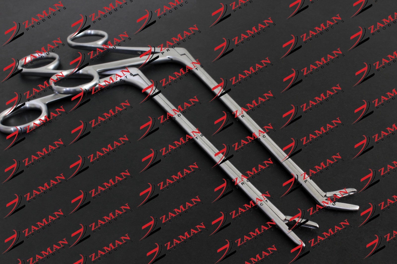 Cushing Disc Rongeur Bayonet Forceps Straight And Up 2,4 mm 6 PCs Set By ZP