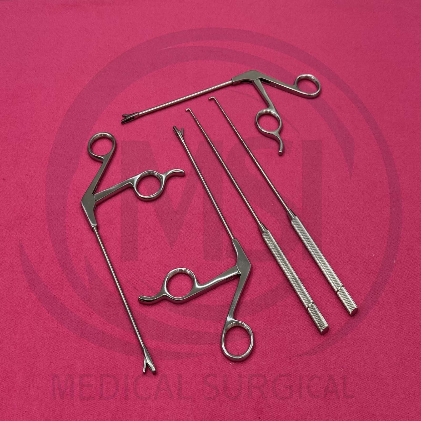Arthroscopy Punch Forceps and Probe Set of 5 PCs Orthopedics Instruments German