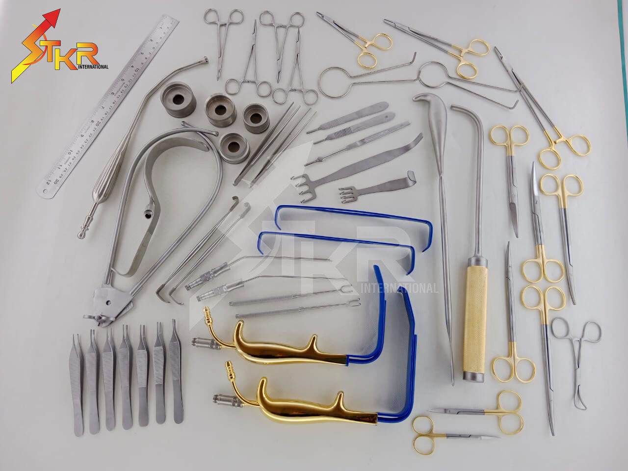 Breast Augmentation Surgery Set Of 45 Pcs Instruments Germen Best Quailty Set CE