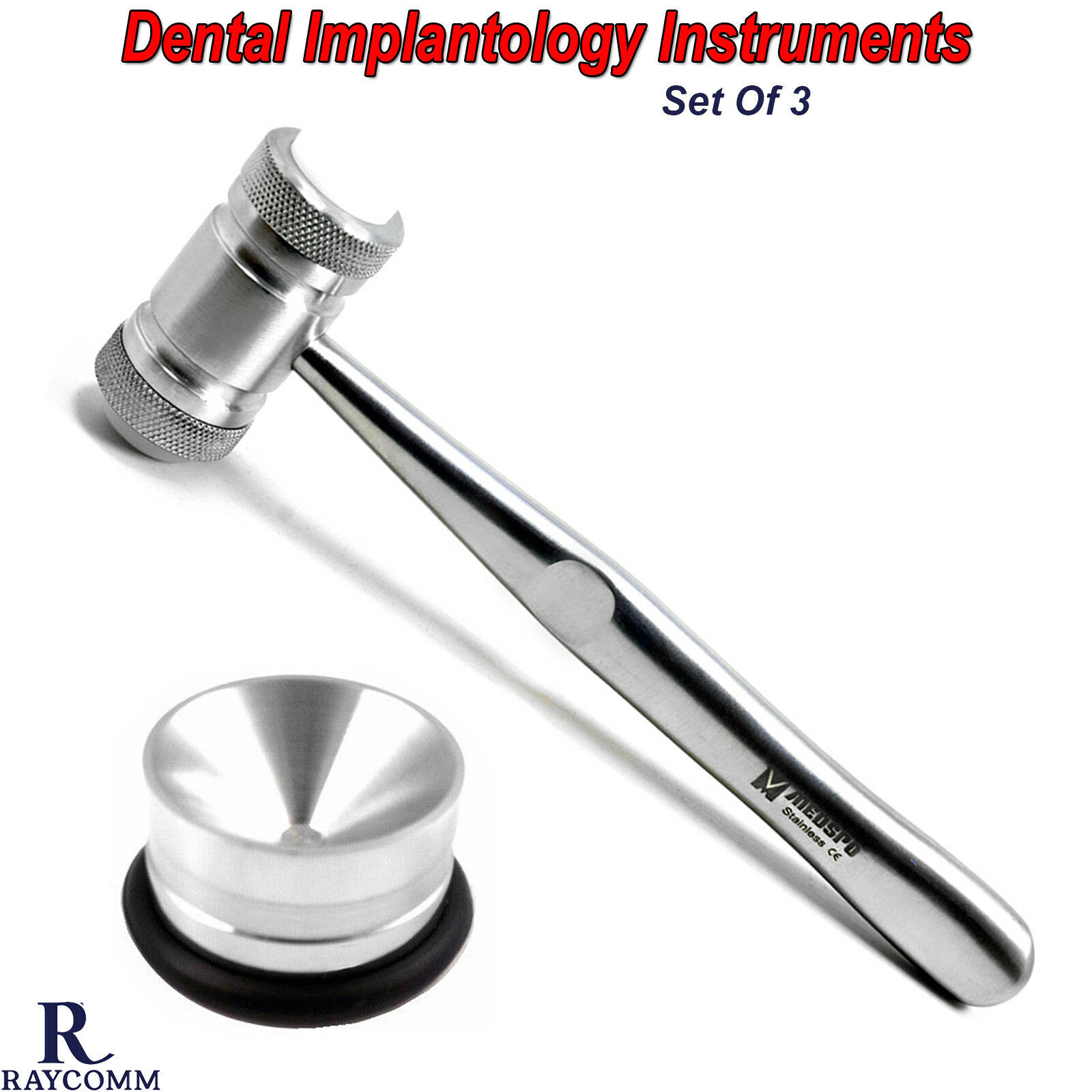 Bone Surgery Implant Bone Mixing Grafting Instruments Bone Mallet Amalgam Well