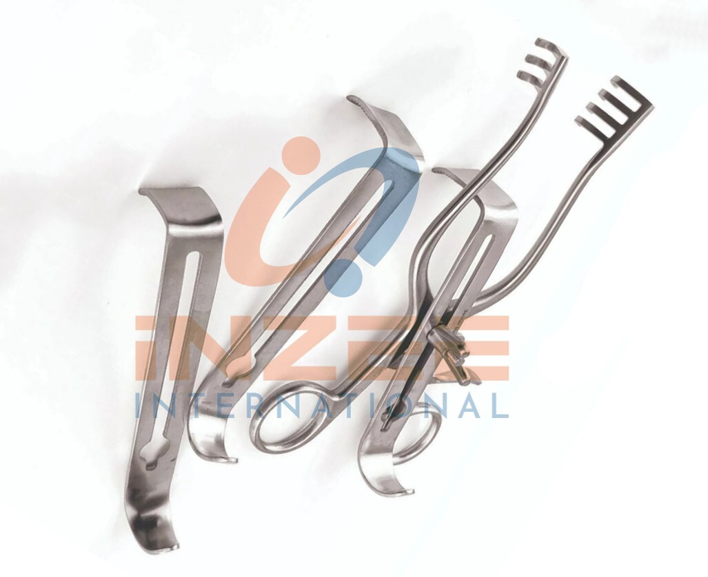 Henley Self Retaining Retractor With Includ 3 Center Blades Surgical Instruments