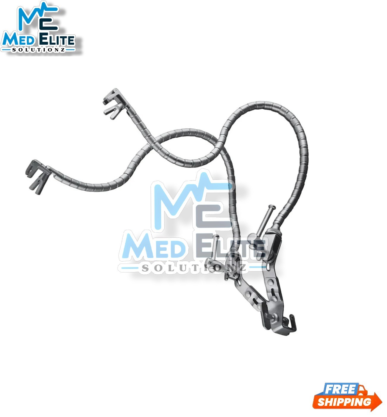 Neurosurgical Leyla Retractor Arms Set 2PCs Stainless Steel Brain Instruments