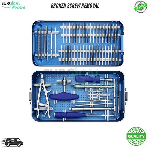 Broken Screw Removal Set Screw Extraction Surgical Instruments Orthopedic