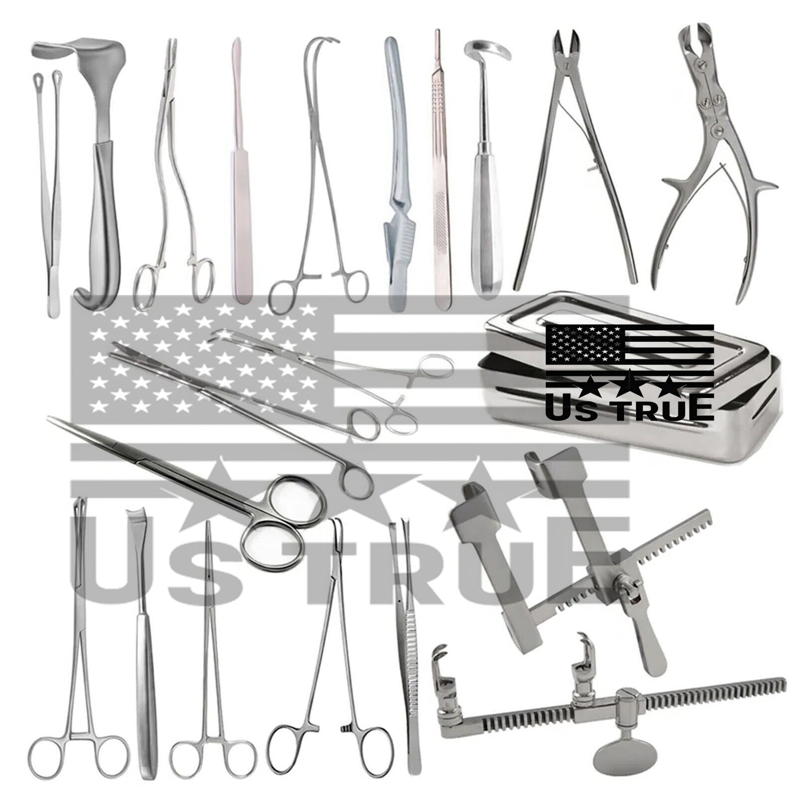 Thoracotomy Surgery Set 24Pcs Thoracotomy Instruments Surgical Instruments