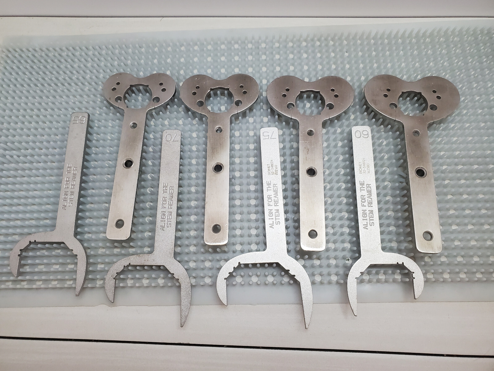 Biomet Orthopedic Reamer Tool Lot (8)