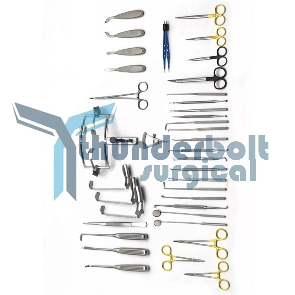 Cleft Lip Palate Set Mouth Gag Complete Set Of 30Pcs Plastic Surgery Instruments