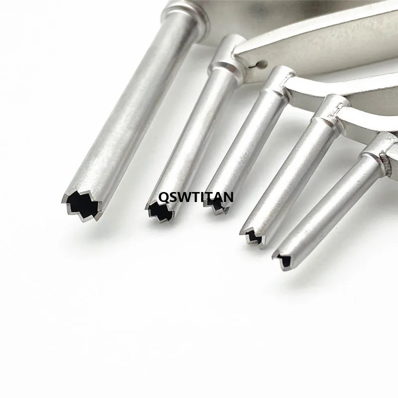 Orthopedic Drill Sleeve Pointed Drill Guide Double Bone Drill Bits Guider Sleeve