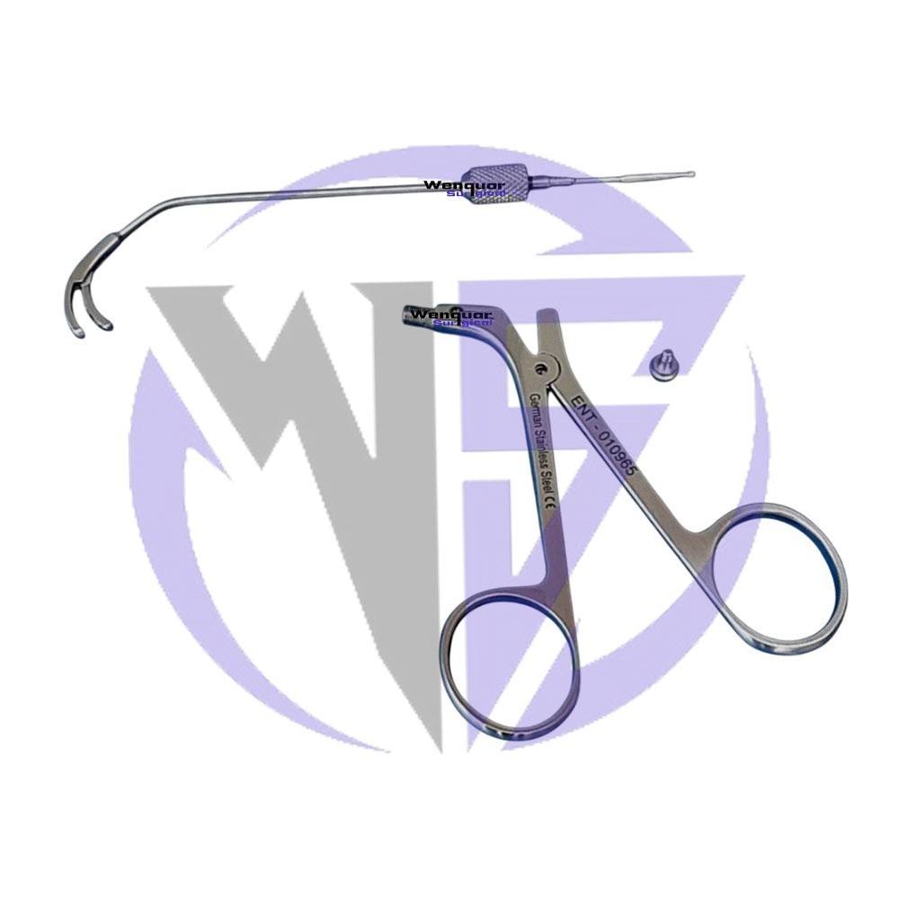 Heuwieser Girrafe Nasal ENT Forceps, Rotatable 360° & Detechable For Sterilized