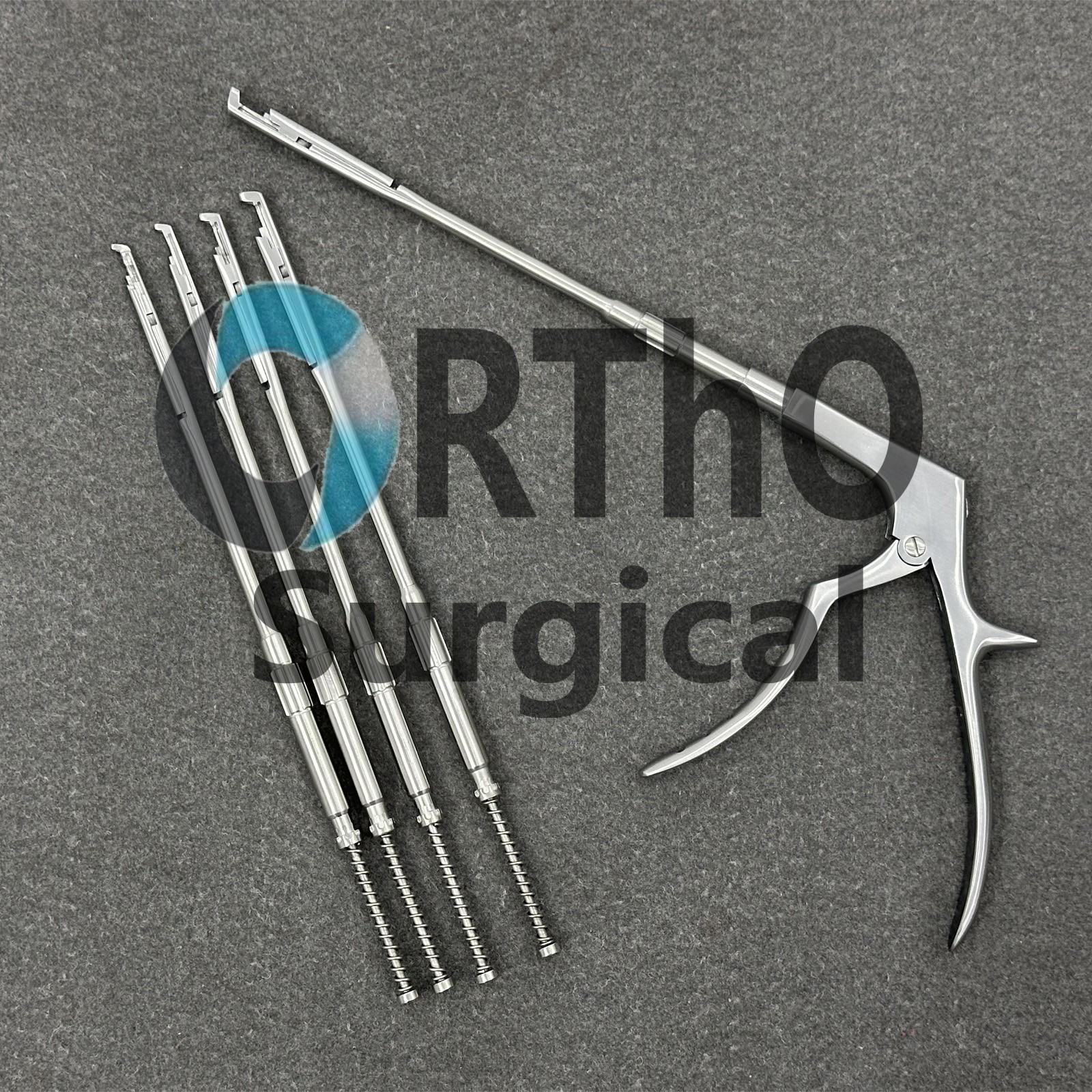 Interlaminar Kerrison Rotating Rongeur Set Spine Surgery Orthopedic Instruments