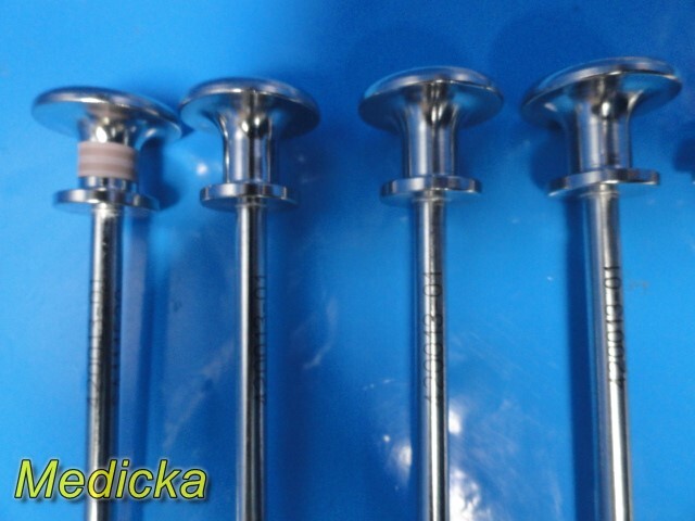 Intuitive 428060-02 DaVinci Cannulas W/ 5mm 420013-01 Blunt Obturators ~28945