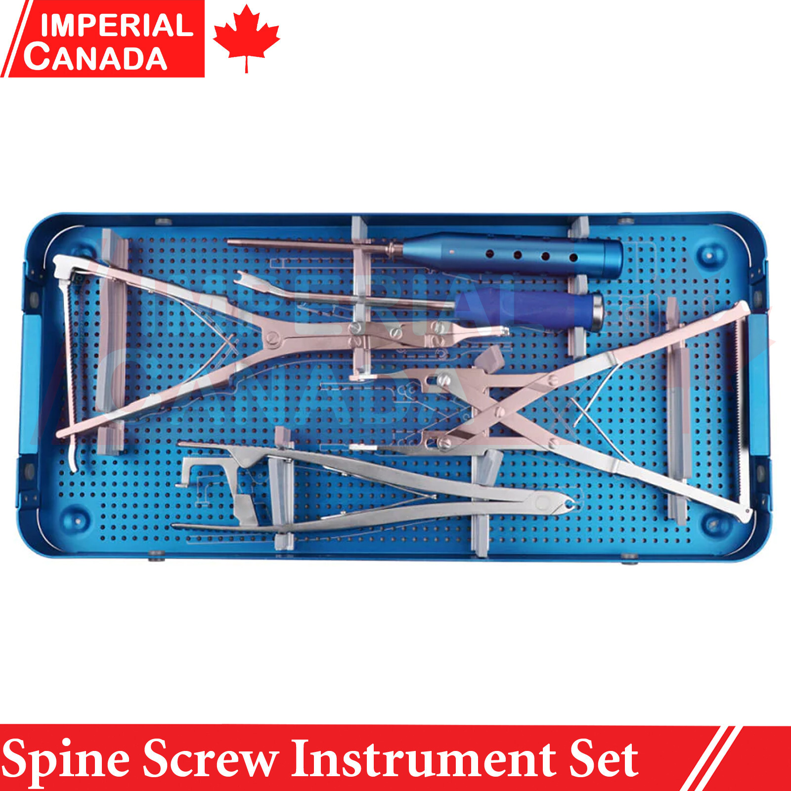 31 Pieces Spine Pedicle Screw Prthopedic Surgical Instrument Set