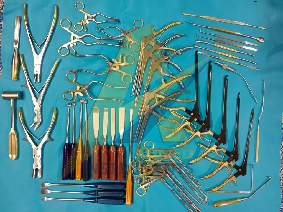 Spine Laminectomy Set 47 Pcs Complete Orthopedic Instruments A+ Full set