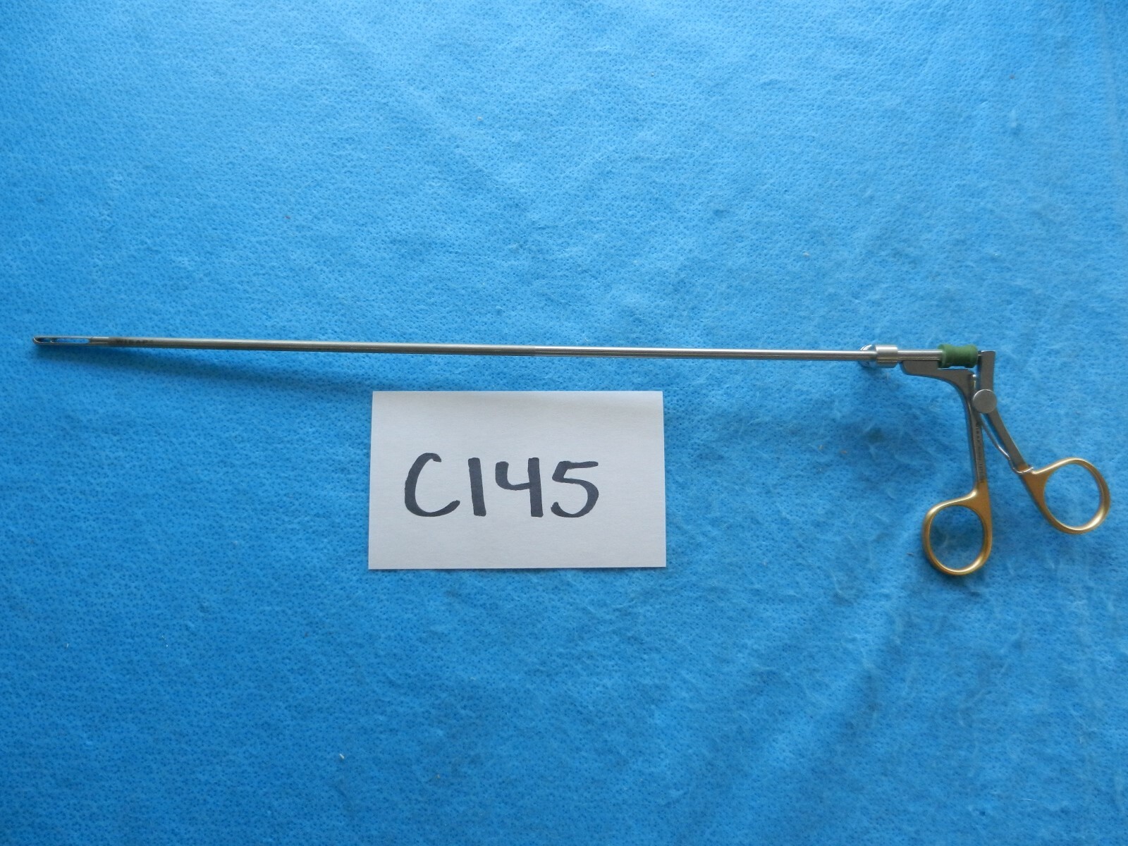 Wisap Surgical Laparoscopic 5mm Spring Handle Grasping Forceps 7674-ZG5