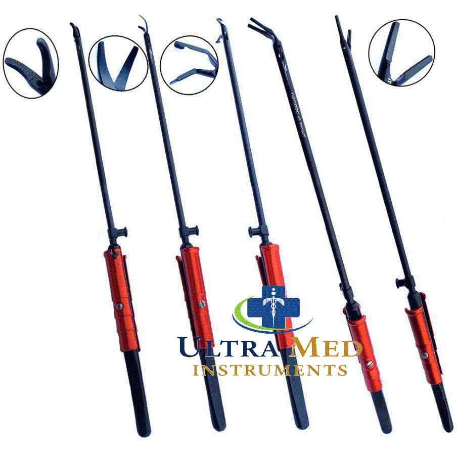 Minimally Invasive Valve Cardiac Surgery 5 PCs Set Cardiology Instruments