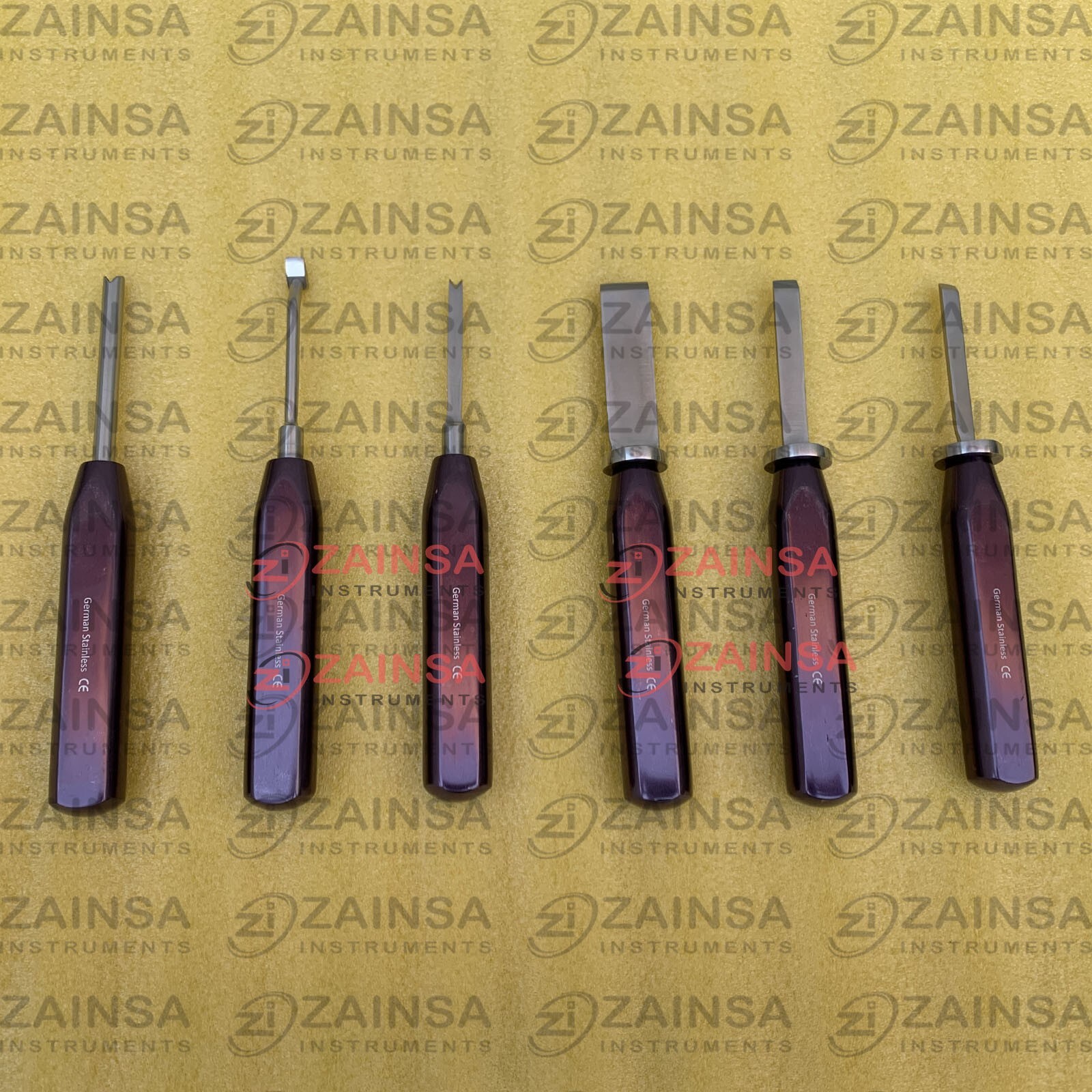 Orthopedic Instruments Set, 6 PCs German Steel Surgical Knee Surgery Instruments