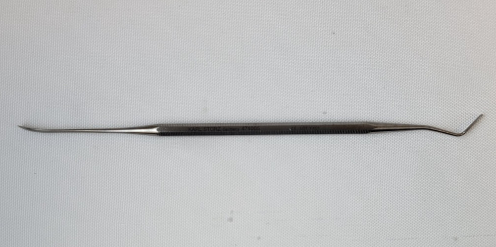 Karl Storz 474005 Freer-Jacobs Double Elevator 20cm 5mm & 2.5mm Tip Widths ENT