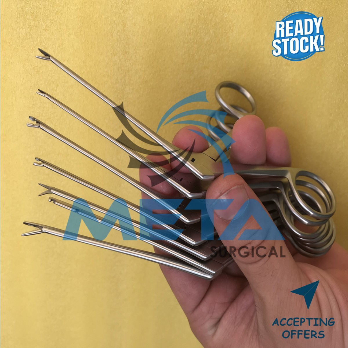 Tympanoplasty Instrument Set, Surgical Instruments Micro Ear Forceps Surgery Set