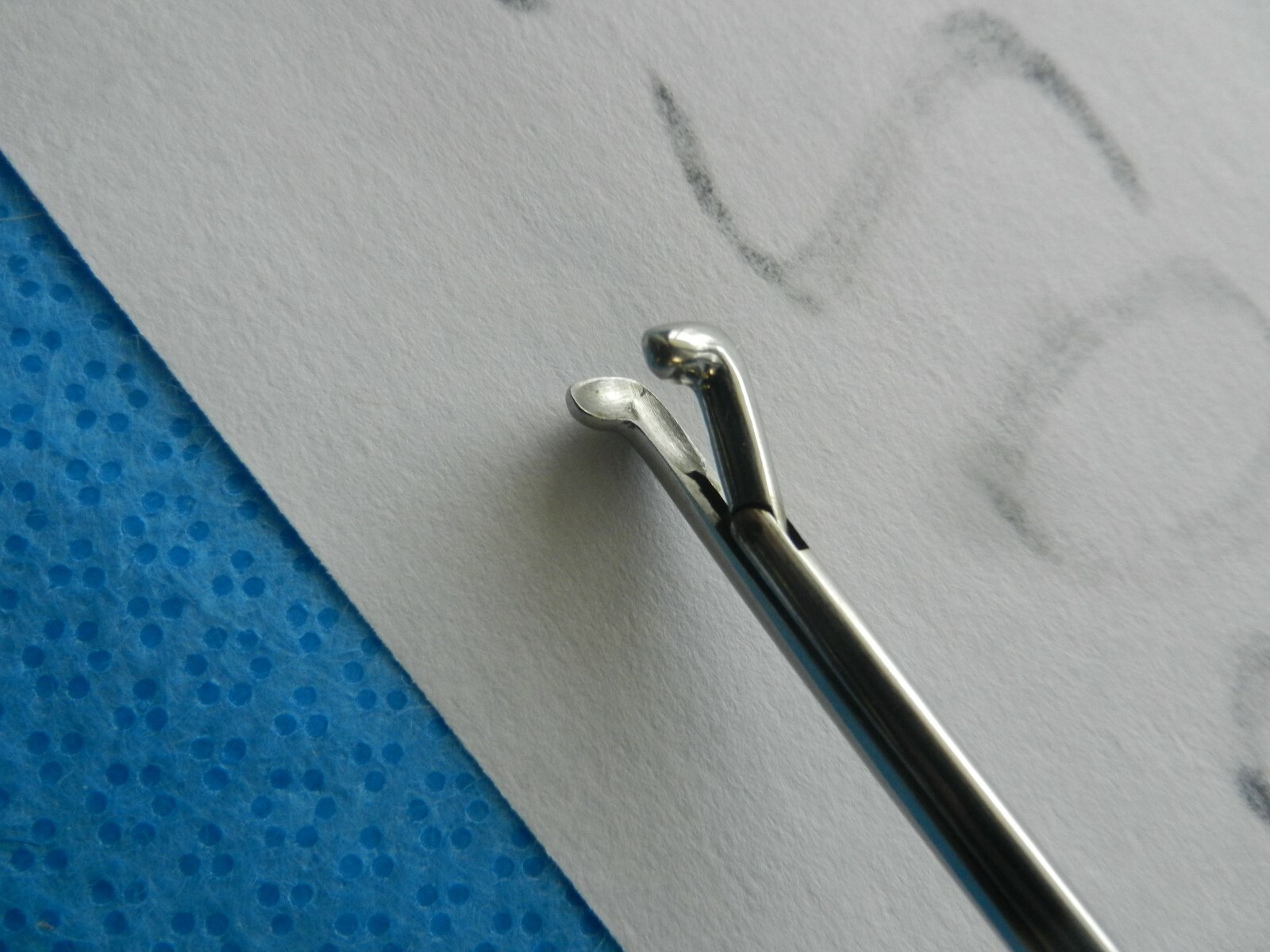 Pilling Surgical ENT Right Angled Left Cup Forceps