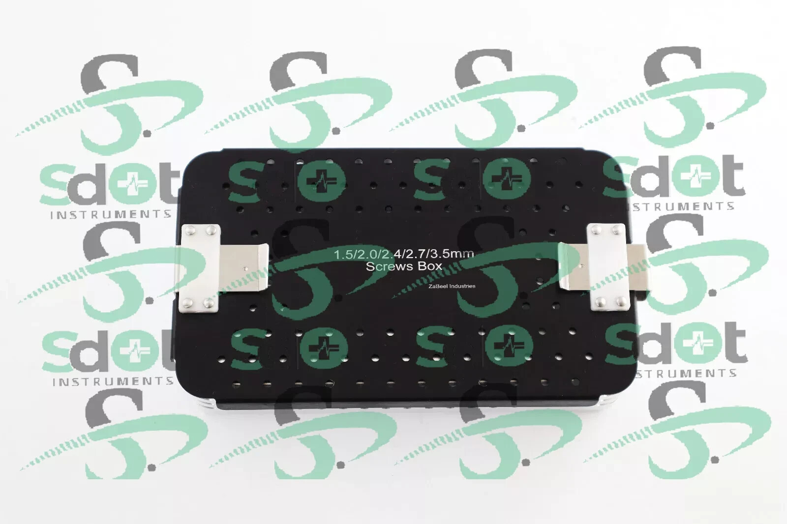 1.5mm, 2.0mm, 2.4mm, 2.7 & 3.5mm Screws Box, Rack, Sterilization Box Aluminum