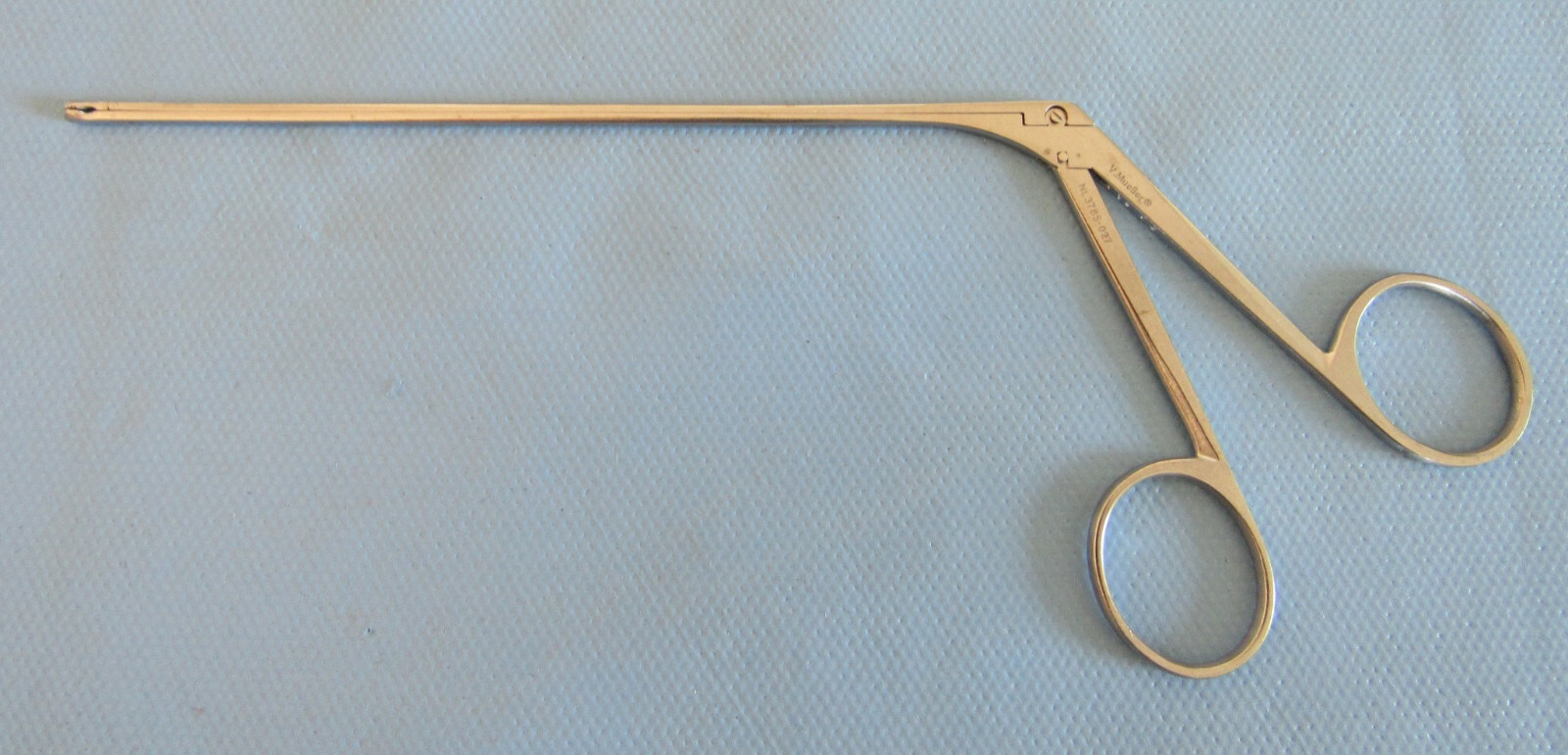 V. Mueller NL3785-027 Rhoton Cup Straight Cup 3mm Forceps 5-3/8″ Length Germany
